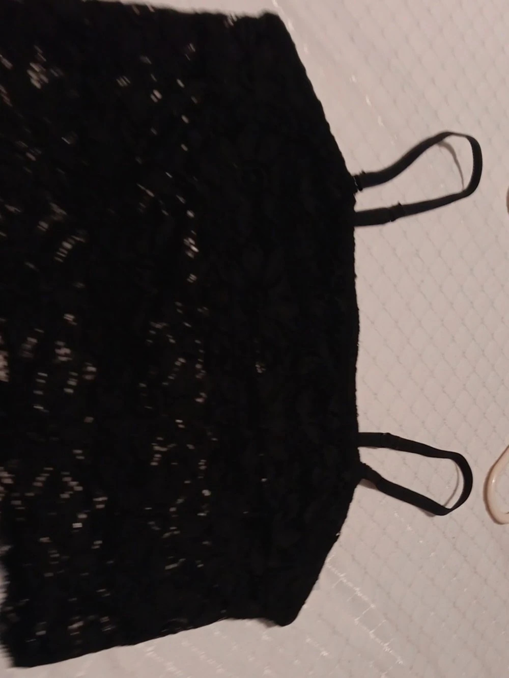 SO Black Lace Camisole Size Small